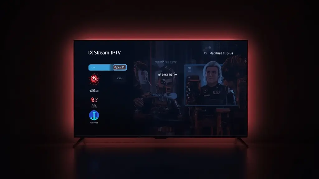 interface premium de xtream iptv